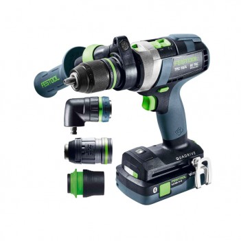 Akku-Schlagbohrschrauber QUADRIVE TPC 18/4 5,0/4,0 I-Set/XL Festool