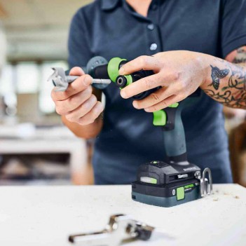 Akku-Schlagbohrschrauber QUADRIVE TPC 18/4 5,0/4,0 I-Set/XL Festool