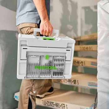 Coffret d'embouts BKS SYS3 50mm CE 12-pces Festool