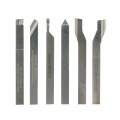 Jeu d'outils de tournage HSS 6x6x65mm pour FD 150/E Proxxon