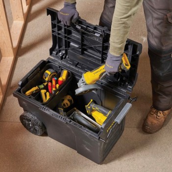 Mobile Montagebox mit Organizer, 57 Liter STST1-70715 Stanley