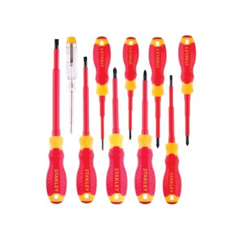 Jeu de tournevis VDE 10 pièces STHT60032-0 Stanley