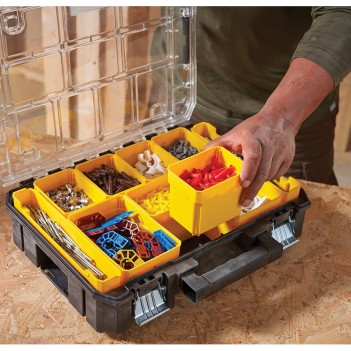 Duo pack Box mit Fächern PRO-STACK FMST82967-9 Stanley