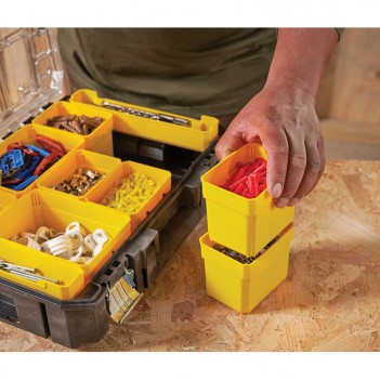 Duo pack Box mit Fächern PRO-STACK FMST82967-9 Stanley