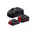 Starter-Set 2 Akkus ProCORE 18V 4.0Ah und 5.5Ah + GAL 1880 CV Bosch
