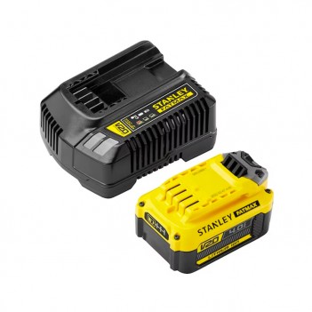 Set de 1 Accu V20 18V 4.0Ah + Chargeur SFMCB14M1 Stanley