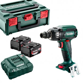 Visseuse à chocs 18V SSW 18 LTX 400 BL + 2 Accus de 4Ah Metabo