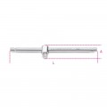 Poignée coulissante carré mâle 3/8" 910/42 Beta