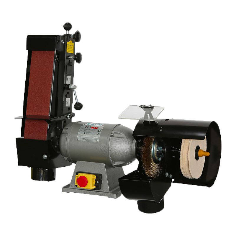 Touret à bande / brosse / disque polissage 400V / 1,3kW 323BF-BP Promac Touret à bande / brosse / disque polissage 400V / 1,3kW 323BF-BP Promac