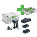 Akku-Bohrschrauber C 18 HPC 4,0 I-Plus + Organizer Festool