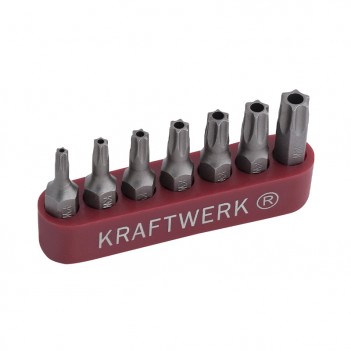 Jeu d'embouts pour vis TX T10-T40 Kraftwerk