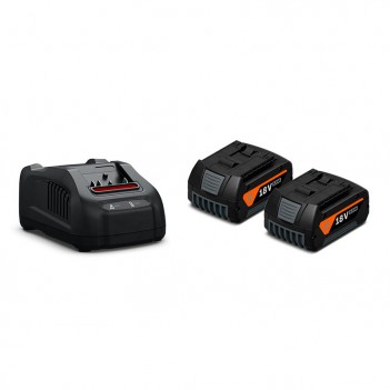 Set de démarrage batteries GBA 18V/5,0 AH AS Fein