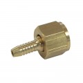2 Schlauchtüllen mit Überwurfmutter ¼ re. x 5mm Gys