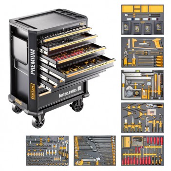 Werkstattwagen premium FT30034, 706 tlg. Fortec