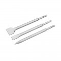 Pack 2 Burins plats + 1 Burin pointu 250mm 250mm SDS-Plus DT60330-QZ DeWalt