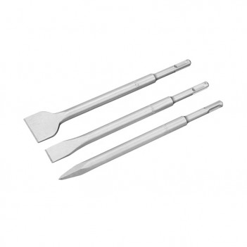 Pack 2 Flachmeißel + 1 Spitzmeißel 250mm 250mm SDS-Plus DT60330-QZ DeWalt