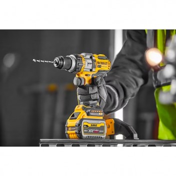 Set mit 2 Maschinen 18V/54V Bohrmaschine / Schleifer + 2 Akkus DCK2016T2T DeWalt