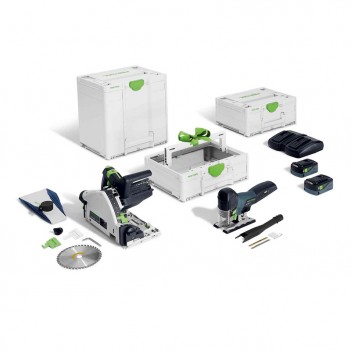 Kit Combo sans fil sciage TSC 55 K/PSC 420/TB M 137 Festool