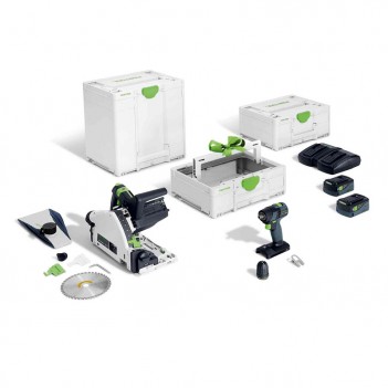 Kit Combo sans fil Universel TSC 55 K/TXS 18/TB M 137 Festool