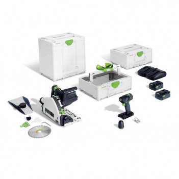 Akku-Combo-Set Universal TSC 55 K/TXS 18/TB M 137 Festool