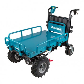 Akku-Schubkarre mit Elektro-Hubtisch 2x18V LXT DCU601Z Makita