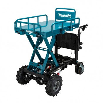 Brouette avec table élévatrice électrique 2x18V LXT DCU601Z Makita