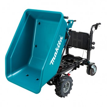 Akku-Schubkarre mit Elektro-Kippmulde 2x18V LXT DCU602Z Makita