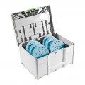 Systainer d'abrasifs Granat SYS-STF D150 GR-Set (120 disques) Festool