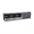 5 bacs de rangement en matière plastique CPMB/5C pour C45PRO Beta