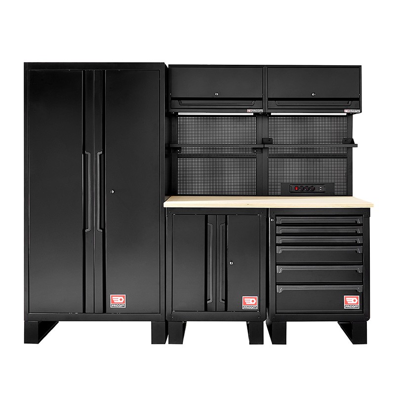 Mobilier d'atelier RWS2 noir 2450 mm RWS2-9BS Facom