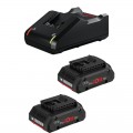 Starter-Set 2 Akkus ProCORE18V 4.0Ah + Schnellladegerät GAL 18V-40 Bosch