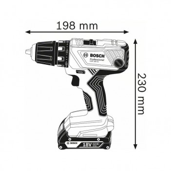 Perceuse-visseuse 55Nm GSR 18V-21 Bosch