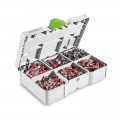 Kit de chevilles SYS3 S 76-DBL-Set Festool