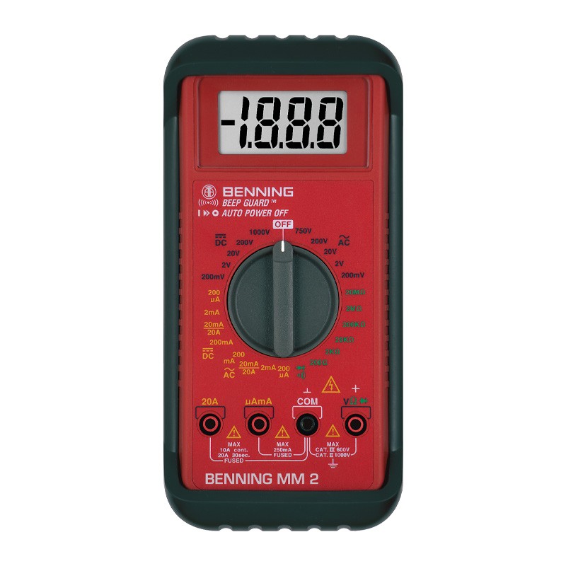 Digital-Multimeter MM 2 Benning