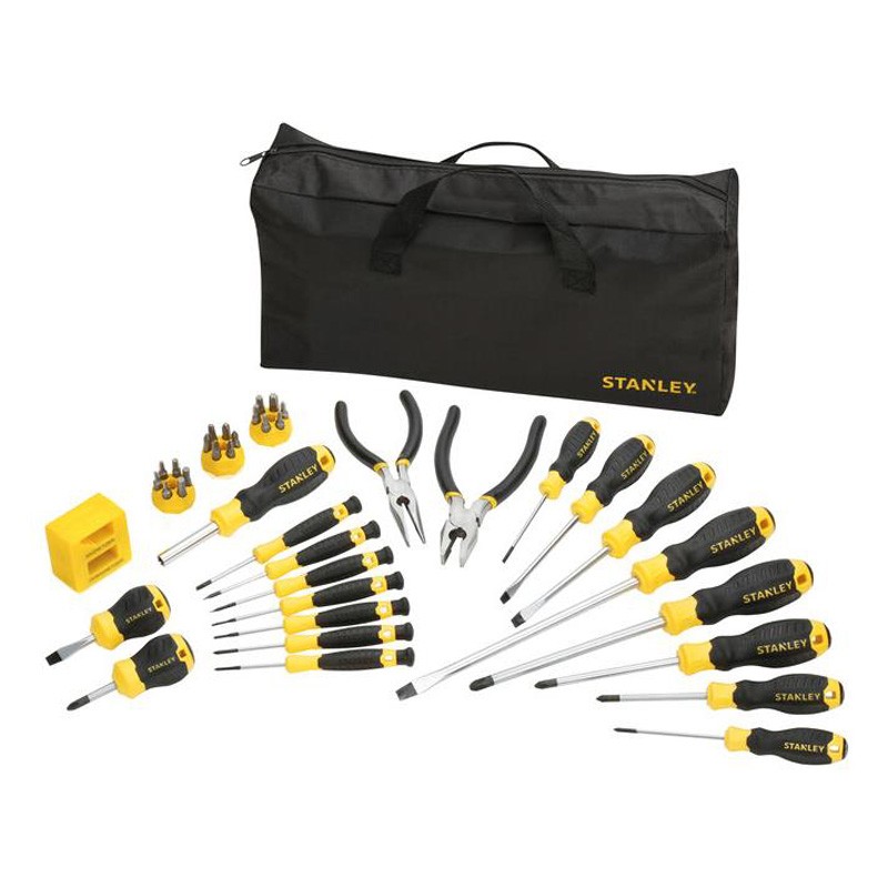 Jeu de tournevis 39 pcs. avec sac transport STHT0-62114 Stanley Jeu de tournevis 39 pcs. avec sac transport STHT0-62114 Stanley