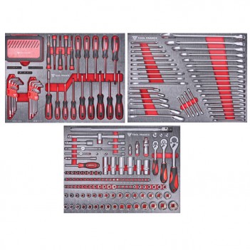 Servante d'atelier 8 tiroirs 400 outils TFTT-400 ToolFrance