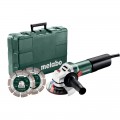 Meuleuse d'angle 1100W 125mm WQ 1100-125 SET  Metabo