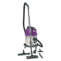Aspirateur eau et poussières cuve inox 20l MC 16 i Sidamo