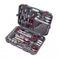 Coffret de douilles 1/4" + 1/2", 115 pcs. Kraftwerk