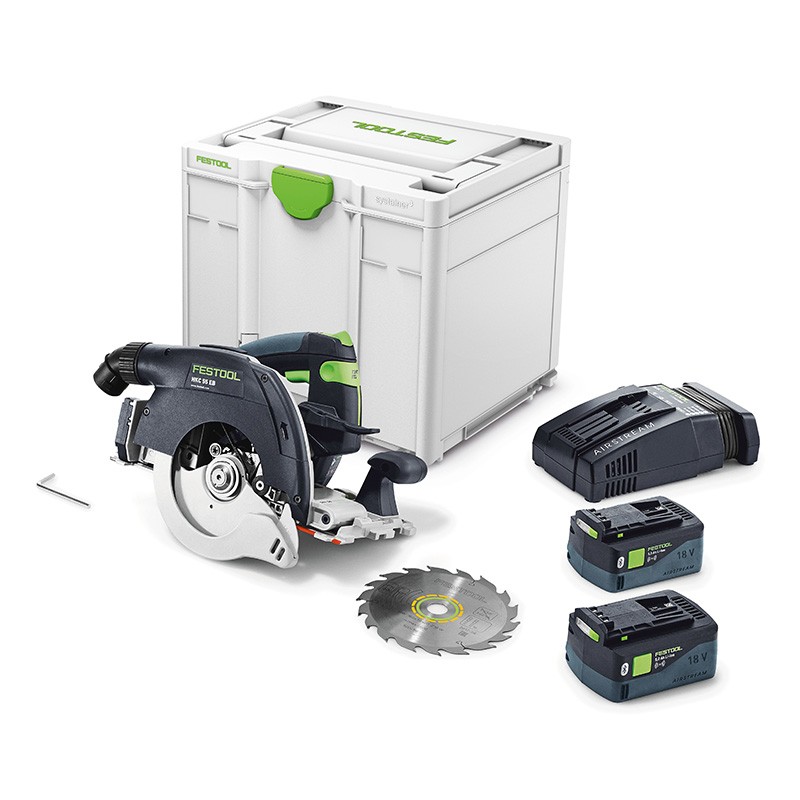 Scie circulaire à capot basculant sans fil HKC 55 5,0 EBI-Plus-SCA Festool Scie circulaire à capot basculant sans fil HKC 55 5,0 EBI-Plus-SCA Festool