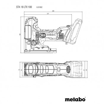 Scie sauteuse STA 18 LTX 100 Metabo