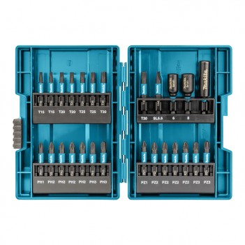 Set d'embouts Impact Black, 90 pièces E-03109 Makita