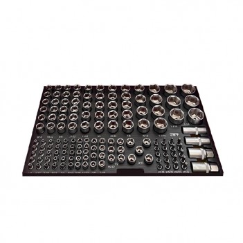 Coffret de douilles en pouce / inch, 145 pcs. XB-145 Jet
