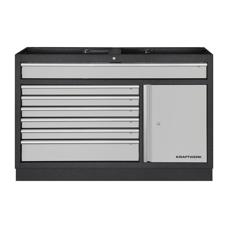 Meuble bas large 7 tiroirs et armoire Mobilio 3964-02-W Kraftwerk Meuble bas large 7 tiroirs et armoire Mobilio 3964-02-W Kraftwerk