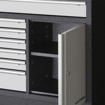 Meuble bas large 7 tiroirs et armoire Mobilio 3964-02-W Kraftwerk