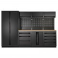 Mobilier d'atelier 4 éléments Mobilio noir 3964G-BLK Kraftwerk