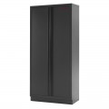 Hochschrank, 2-türig 3964-12-BLK schwarz Mobilio Kraftwerk