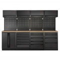 Werkstattmöbel 4-teilig Mobilio schwarz 3964K-BLK-020 Kraftwerk