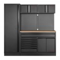 Mobilier d'atelier 2 éléments larges Mobilio noir 3964K-BLK-021 Kraftwerk