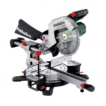 Scie à onglets radiale KGS 18 LTX BL 254 18V + 2 Accus 8Ah LiHD Metabo